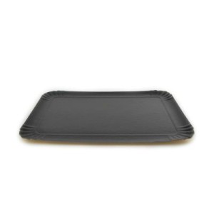Disposable tray,  black,  CATERING, 34 x 25 cm, 25 pcs